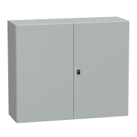 Obudowa wisząca Spacial S3D drzwi gładkie z płytą montażową 1000x 1200x 400mm - NSYS3D101240DP - SCHNEIDER ELECTRIC