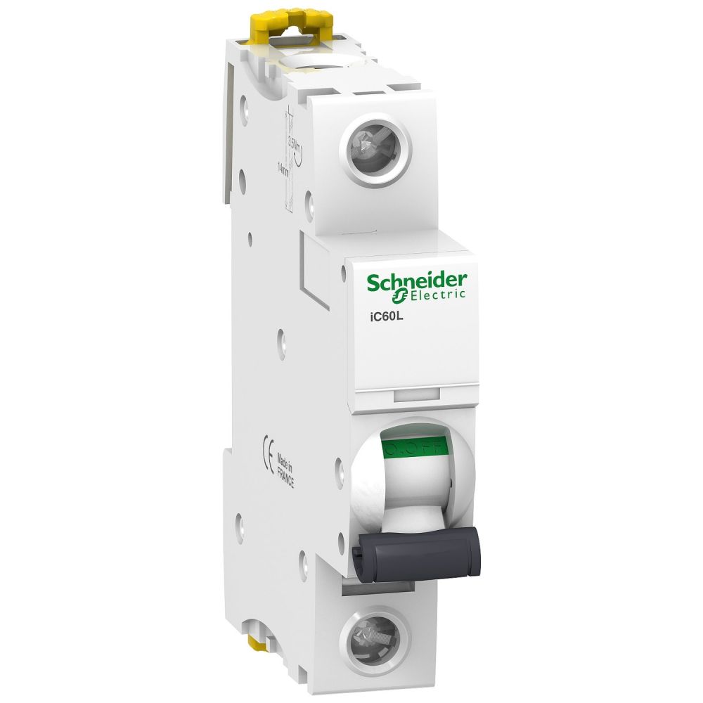 Wyłącznik nadprądowy iC60L-B2-1 B 2A 1-biegunowy. - A9F93102 - SCHNEIDER ELECTRIC