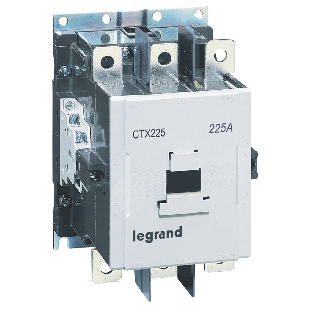 STYCZNIK MOCY 225A 3 POLOWY STYKI POMOCNICZE 2NO 2NC STEROWANIE 100V-240V AC CTX3/DC CTX3 - 416296 - LEGRAND