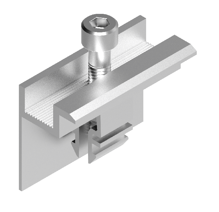 Boczny uchwyt panelu KLICK BUFK34 3,00 mm - 897434 - BAKS