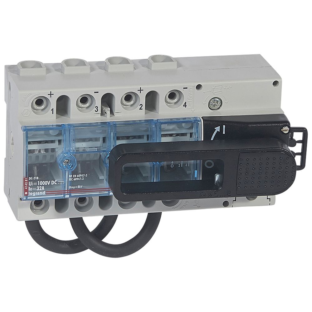 ROZŁĄCZNIK OBROTOWY PV 32A 1000V DC - 414281 - LEGRAND
