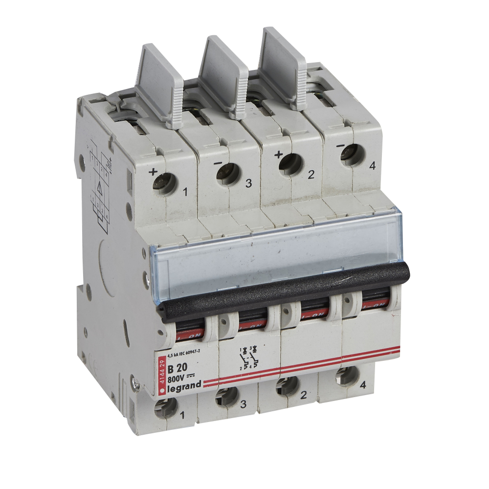 WYŁĄCZNIK NADPR. PV 2P B20 800V DC - 414429 - LEGRAND