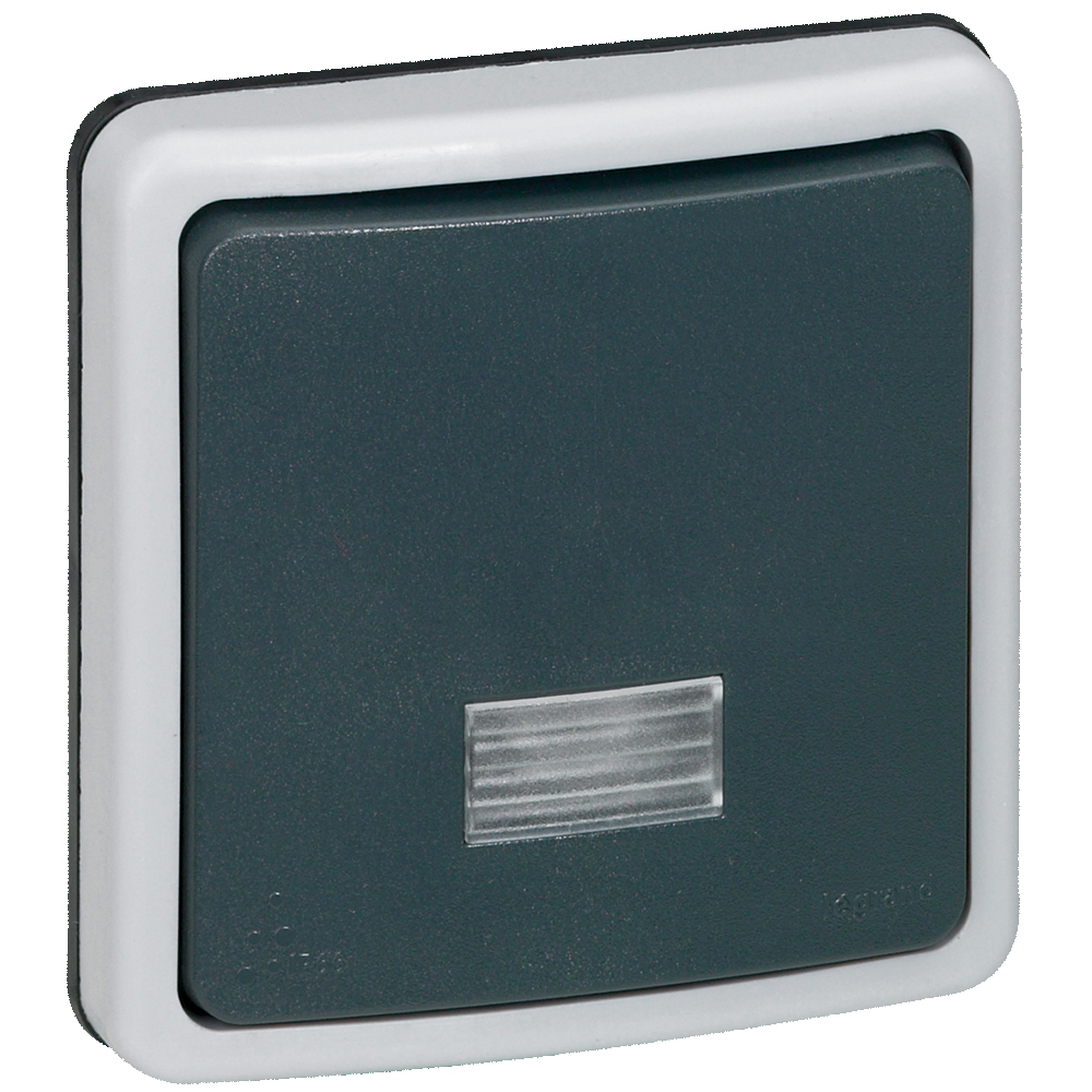 ŁĄCZNIK KRZYŻOWY MECHANIZM BEZ PUSZKI 10A IP66 SZARY PLEXO - 090484 - LEGRAND