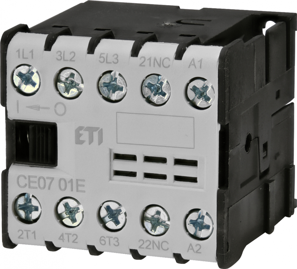 STYCZNIK SILNIKOWY-MINI CE07.01-24V-50/60HZ - 004641010 - ETI
