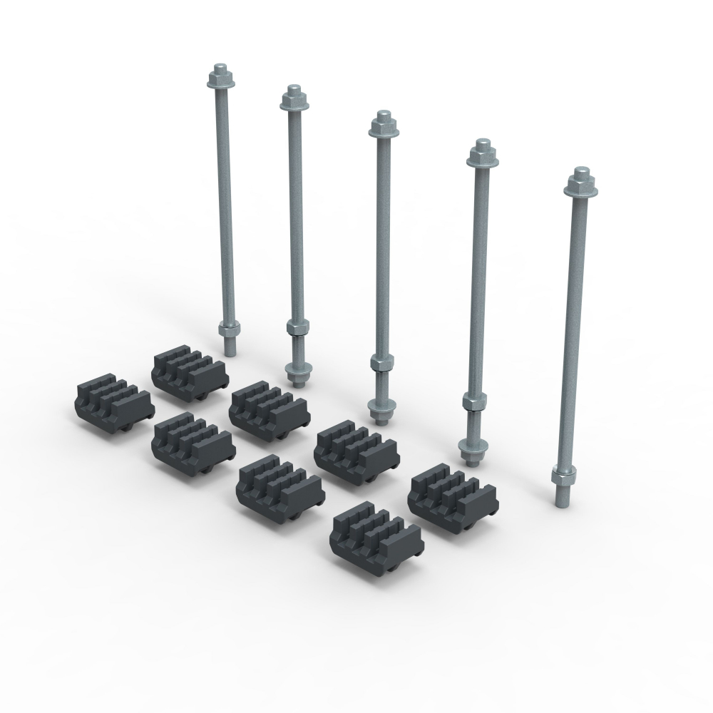 XL3S ZESTAW ADAPTERÓW DO SZYN CU 75-125X5MM - 339937 - LEGRAND
