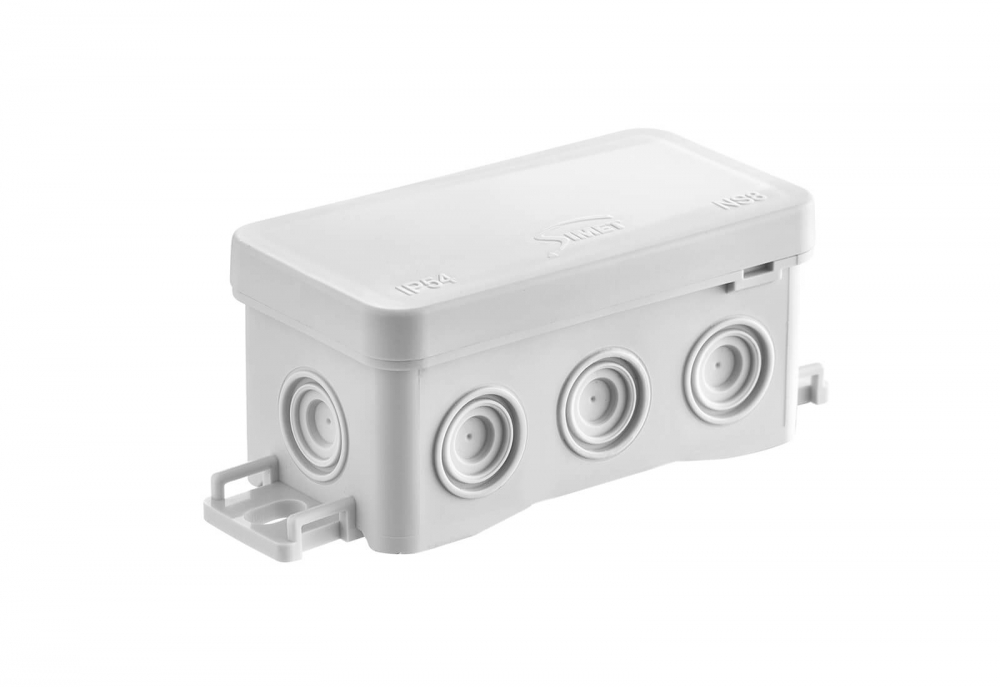 PUSZKA NATYNK 45X40X85 NS8 BEZHALOGENOWA IP54 SZARY FASTBOX&HOOK - 35357102 - SIMET