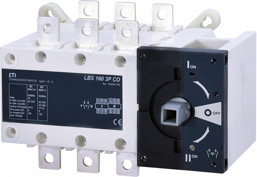 PRZEŁĄCZNIK 1-0-2 LBS 160 3P CO - 004661550 - ETI