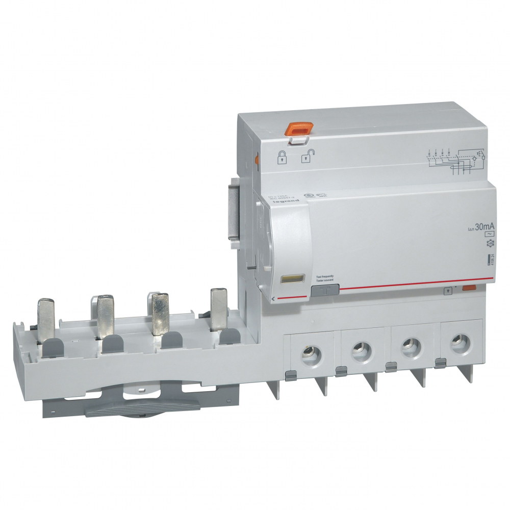BLOK RÓŻNICOWY 125A 30MA 4-POLOWY TYP AC SERII DX3 PR 304 - 410624 - LEGRAND