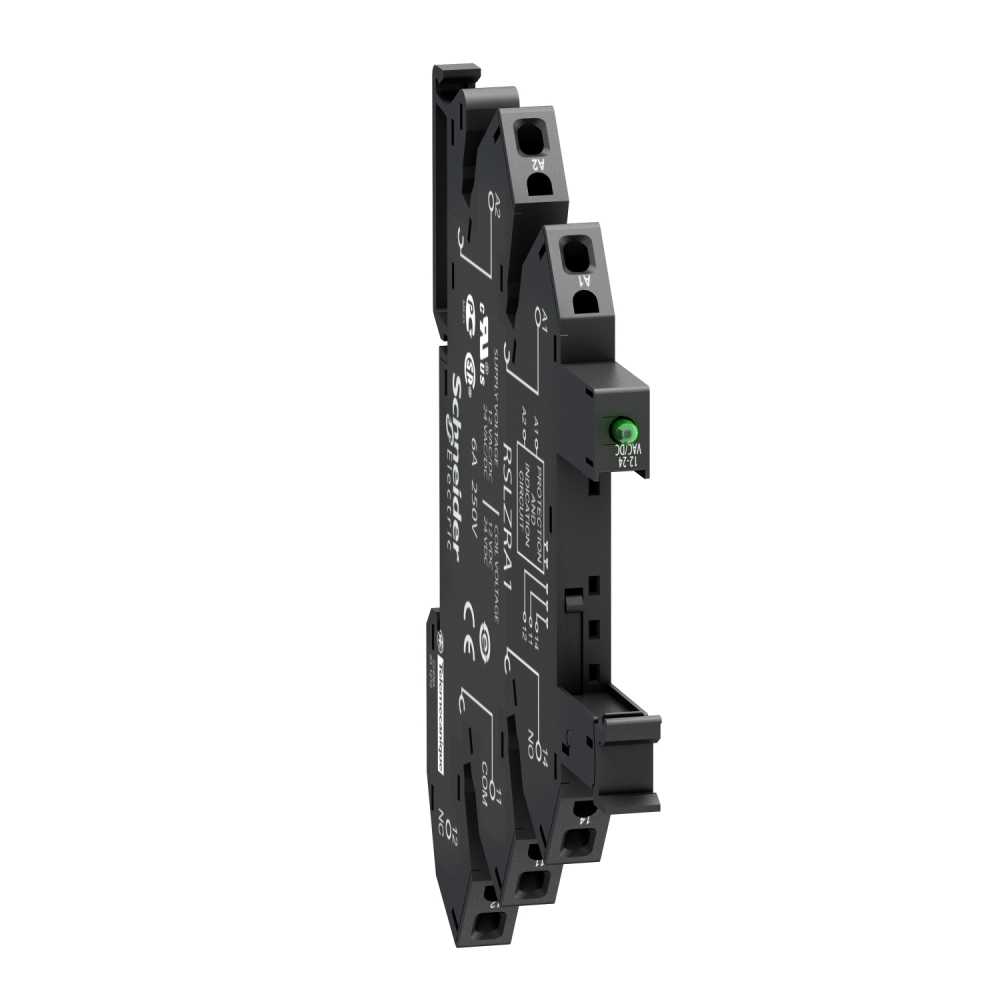 GNIAZDO SP,12/24AC/DC DO PRZEK.12/24VDC - RSLZRA1 - SCHNEIDER ELECTRIC