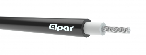 Kabel solarny 6 czarny BĘBEN/SZPULA SOLPAR 1X6 0,6/1kV - SOLPAR-1X6CR-1KV/B - KP ELPAR