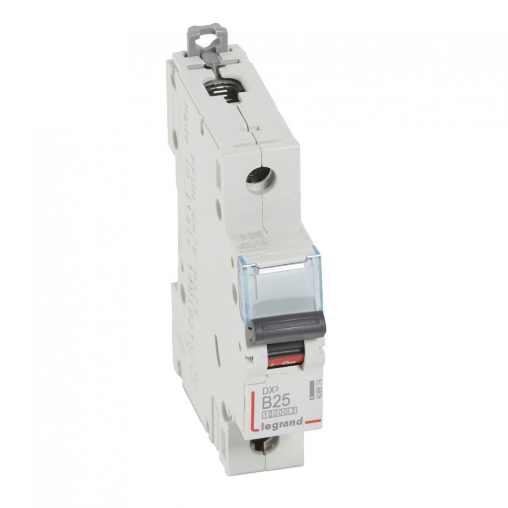 WYŁĄCZNIK NADPRĄDOWY B 25A 1 POLOWY CHARAKTERYSTYKA B SERII DX3 S 311 - 408874 - LEGRAND