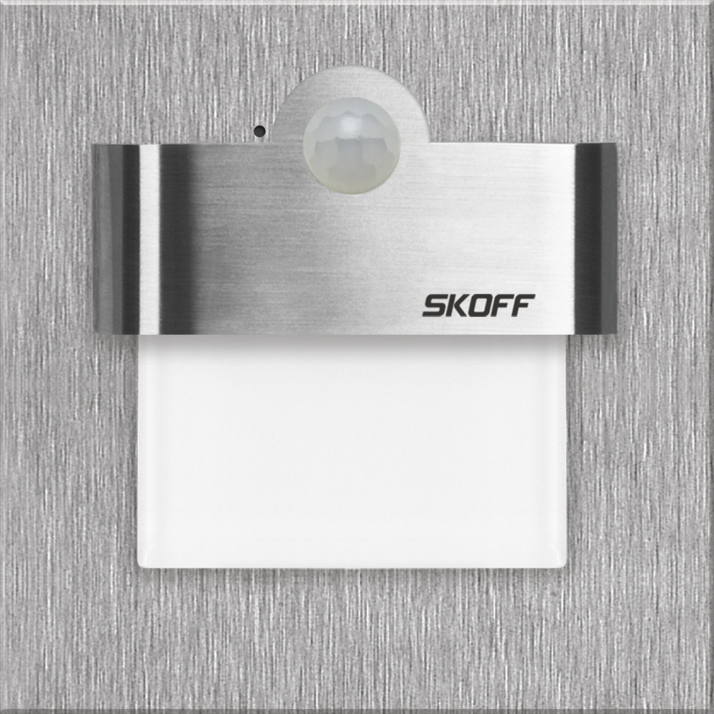 OPRAWKA ŚCIENNA SCHODOWA LED IP20 1.0W 10V DC 4000K TANGO LED PIR 120 - MJ-TAN-K-N-1-ML-ML-01 - SKOFF