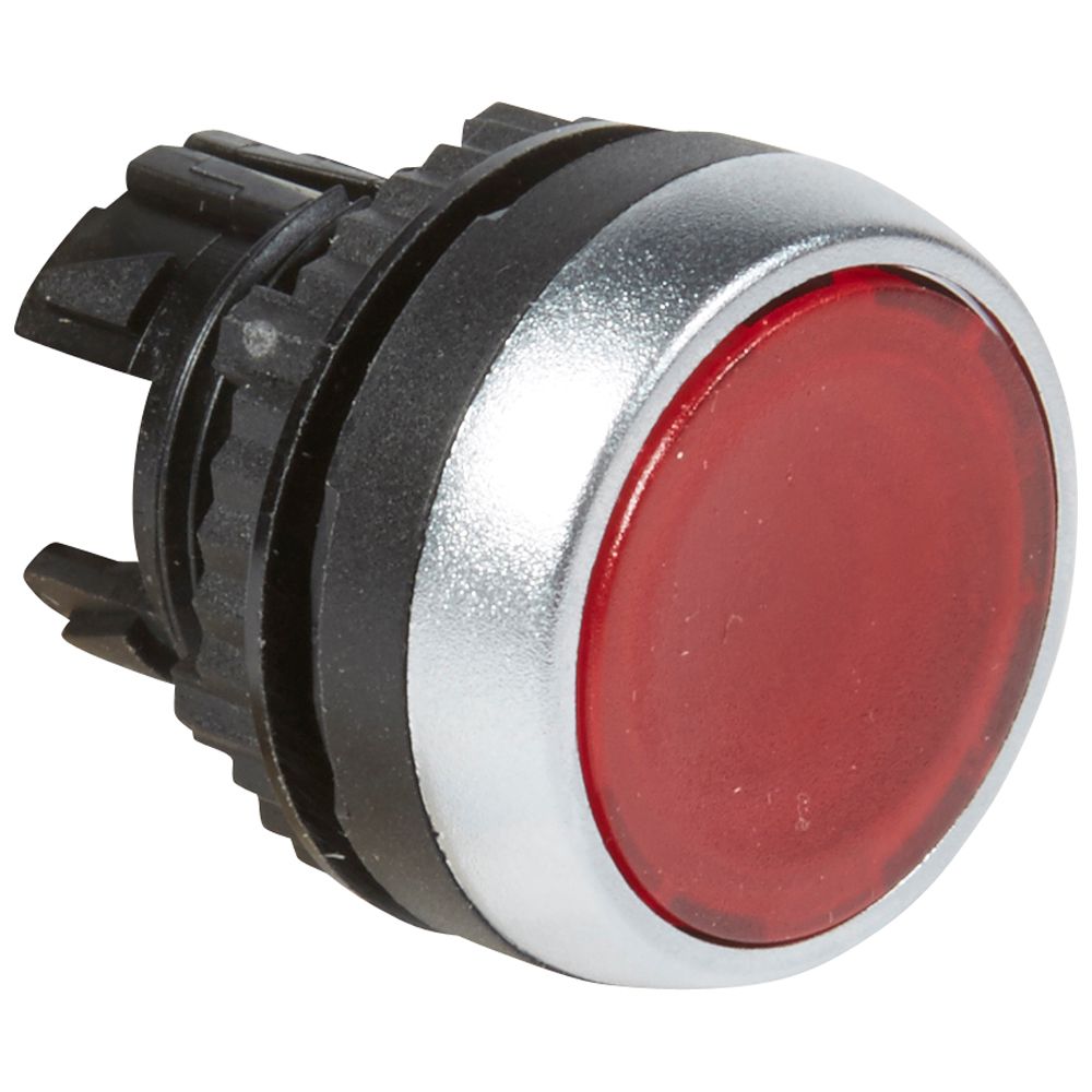 GŁÓWKA PŁASKA, BISTABILNA CZERWONA Z PODŚWIETLENIEM OSMOZ - 024021 - LEGRAND