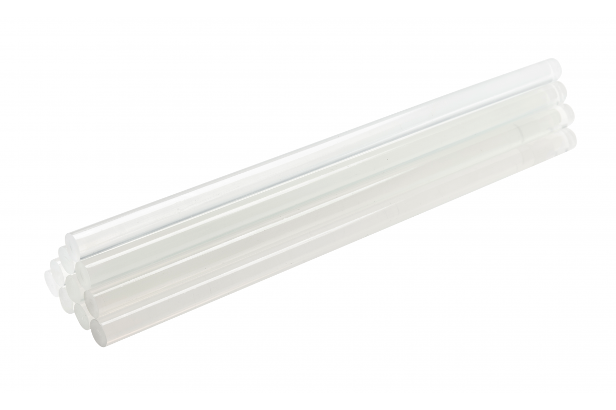 WKŁADY KLEJOWE 11.2 MM 200 MM TRANSPARENTNY /1KG = 48 SZT./ - HT2C131 - HOGERT