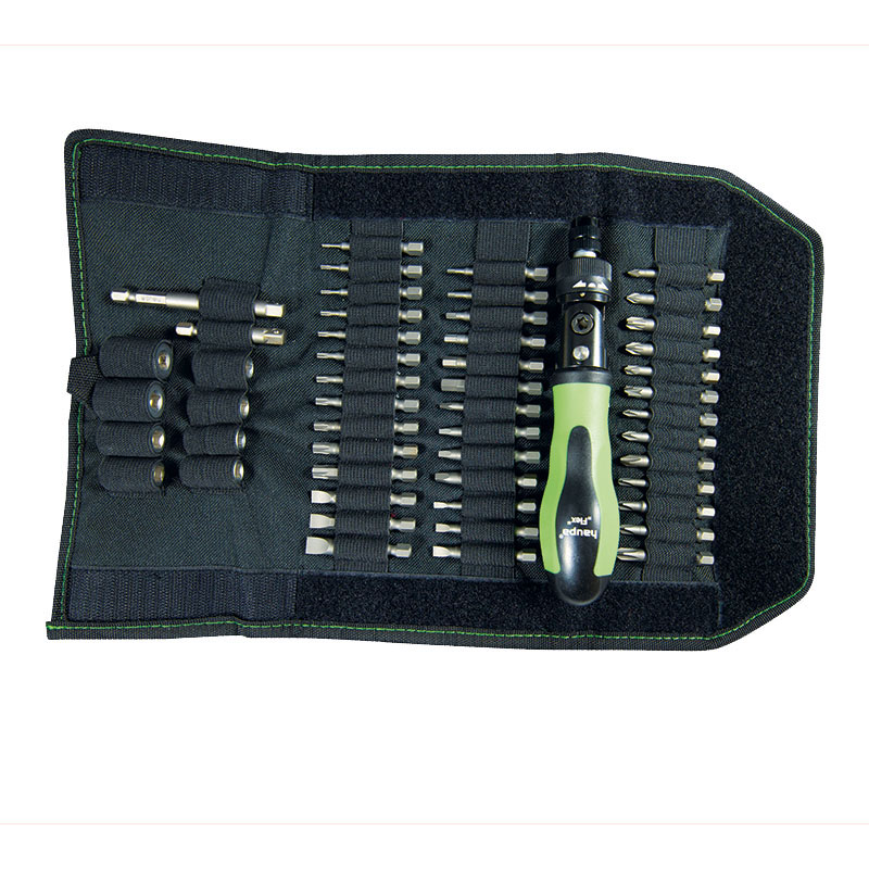 ZESTAW ŚRUBOKRĘTÓW Z GRZECHOTKĄ "FLEX BAG" - 104020-1 - HAUPA
