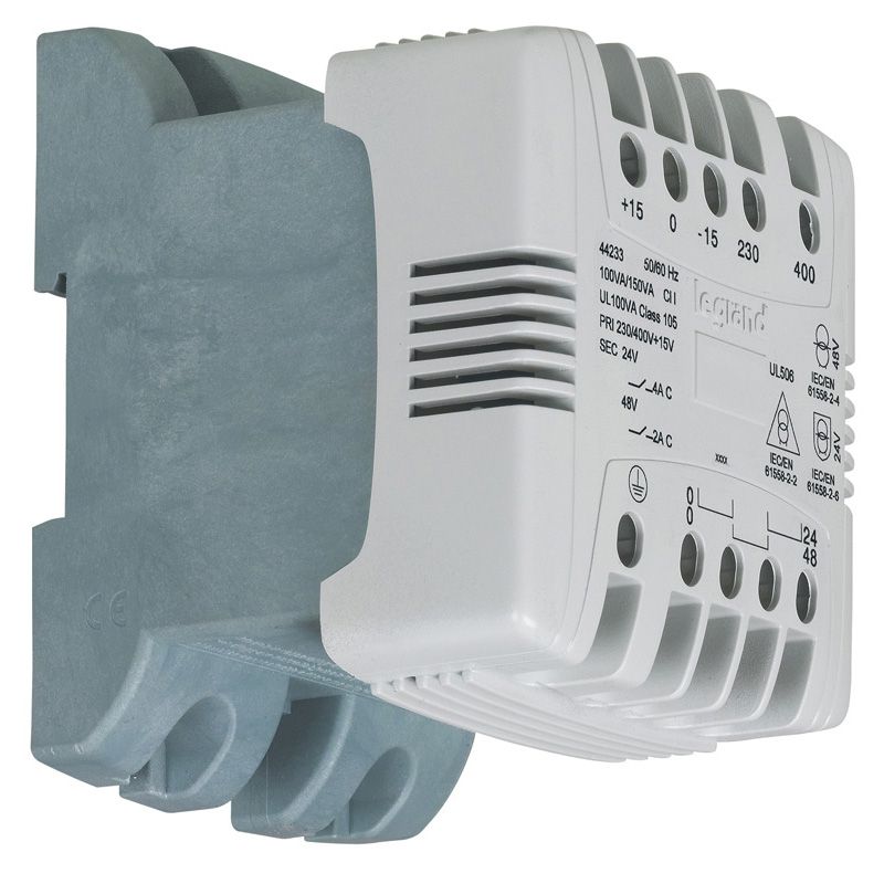TRANSFORMATOR Z FILTREM 230/400-24/48 40 VA - 044231 - LEGRAND