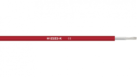 Kabel solarny 4 czerwony BĘBEN/SZPULA SOLPAR 1X4 0,6/1kV - SOLPAR-1X4CE-1KV/B - KP ELPAR