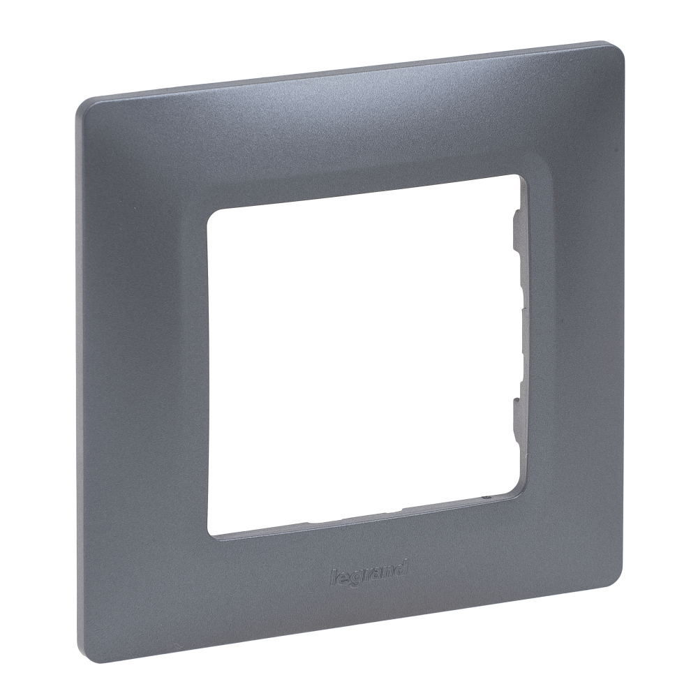 NILOE SELECTION - RAMKA POJEDYNCZA STAL - 762051 - LEGRAND