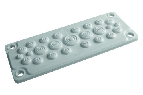 PRZEPUST KABLOWY MEMBRANOWY Z ŚRUBAMI M8 (1KPL.) EH-TC-25-S - 001338453 - ETI