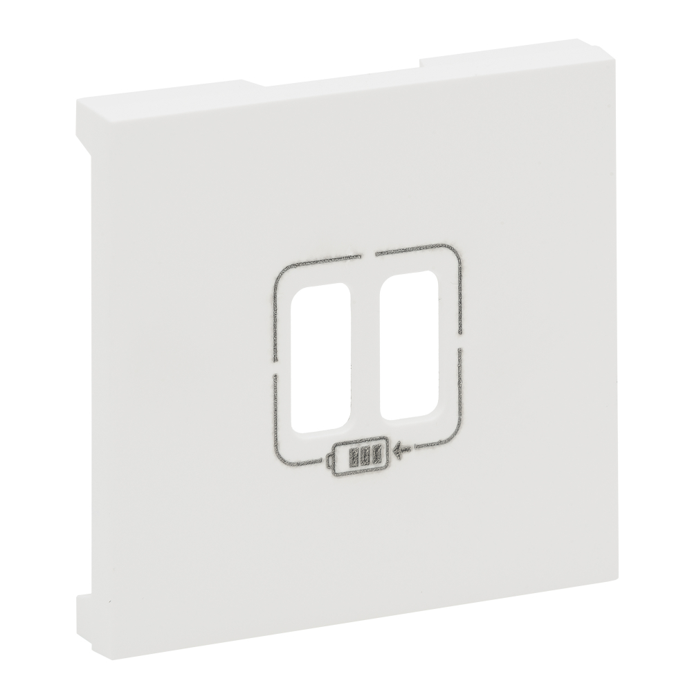NILOE STEP - GNIAZDO USB 3A TYP A+A - PLAKIETKA KOLOR BIAŁY - 864124 - LEGRAND