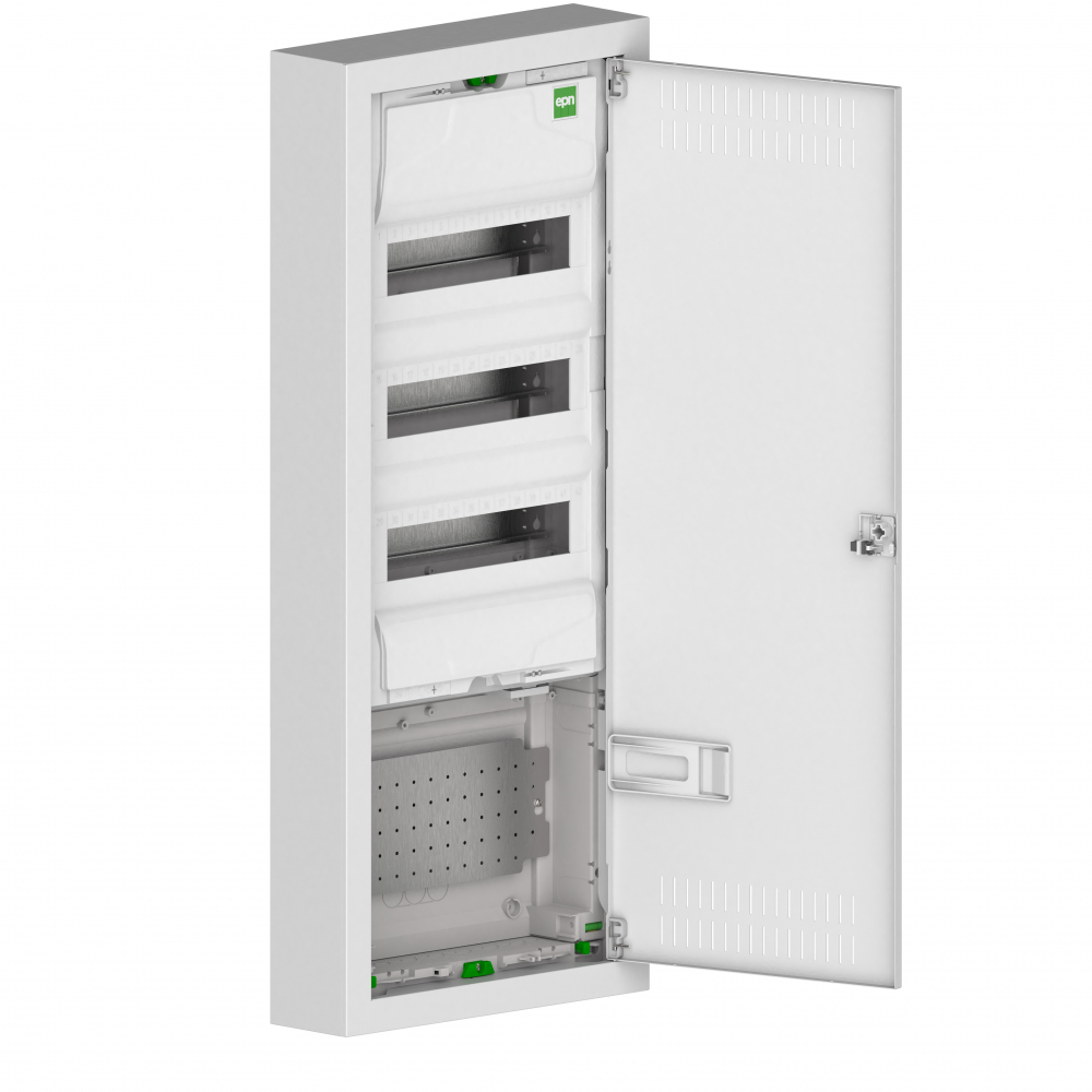 MSF TWIN RN 3x12 PE+N + 1X12 MULTIMEDIA BIAŁY - 2015-30 - ELEKTRO-PLAST NASIELSK