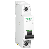 Wyłącznik nadprądowy Acti9 C60H-DC-C20-1 C 20A 1-biegunowy - A9N61512 - SCHNEIDER ELECTRIC