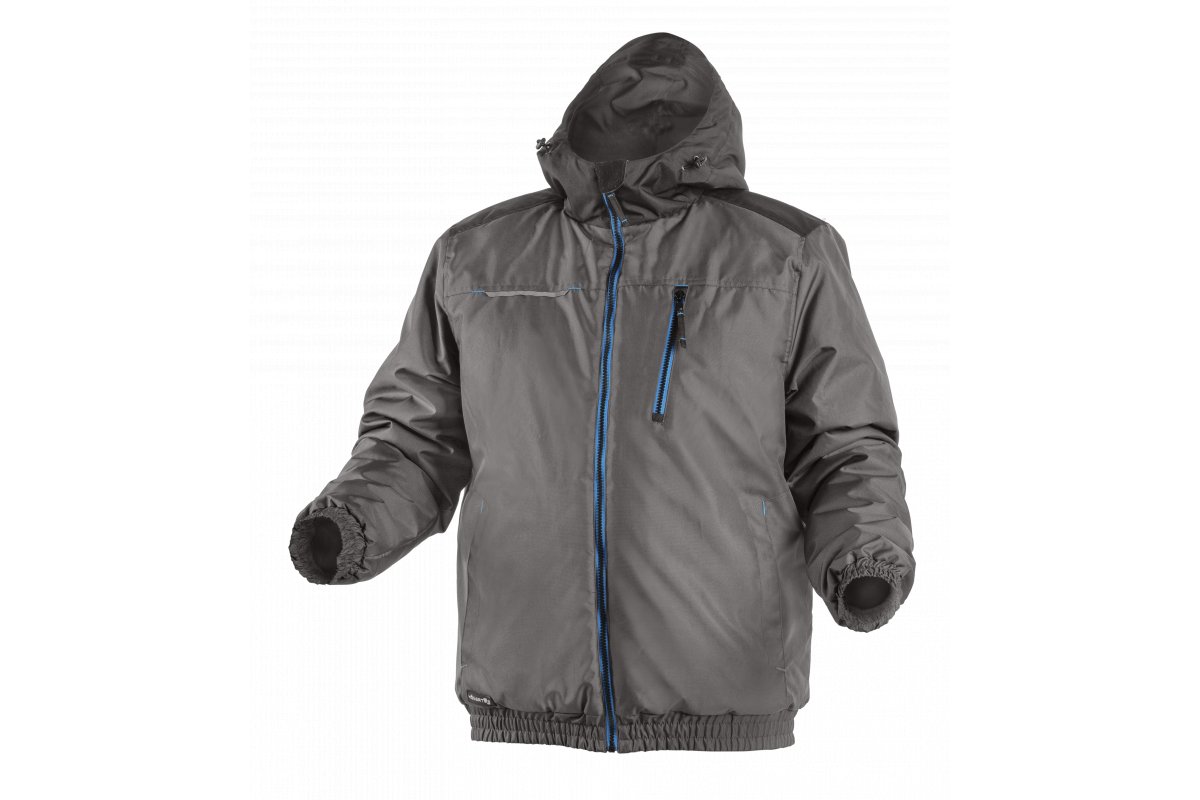 KURTKA OCIEPLANA ROZMIAR XXL / 56 GRAFITOWA MOZEL - HT5K242-2XL - HOGERT