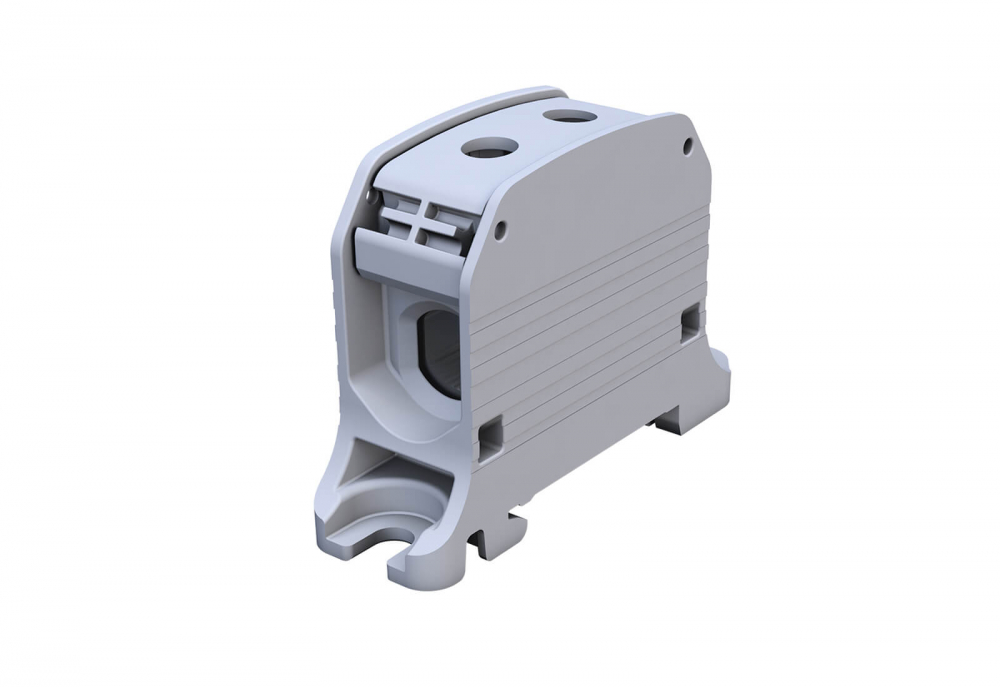 ZŁĄCZKA SZYNOWA GWINTOWA STB 50 AL/CU 87310 SIMBLOCK SZARY - 81001002 - SIMET