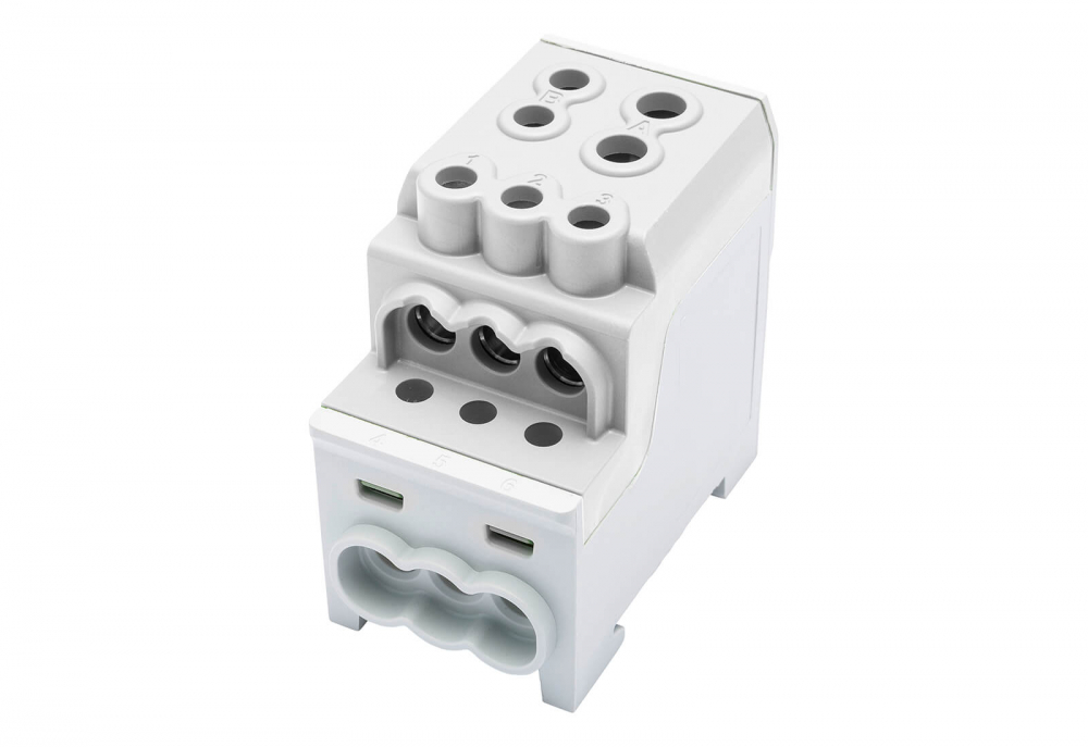 BLOK ROZDZIELCZY DYSTRYBUCYJNY SDB 200 AL/CU 80030 SIMBLOCK SZARY - 81602002 - SIMET