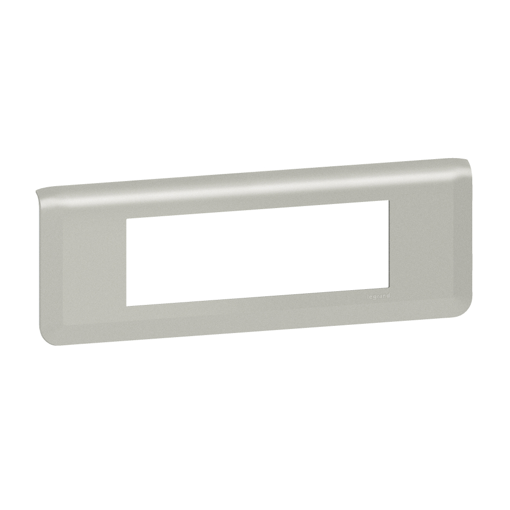 RAMKA 6 MODUŁÓW ALUMINIUM POZIOMA MOSAIC - 079316L - LEGRAND