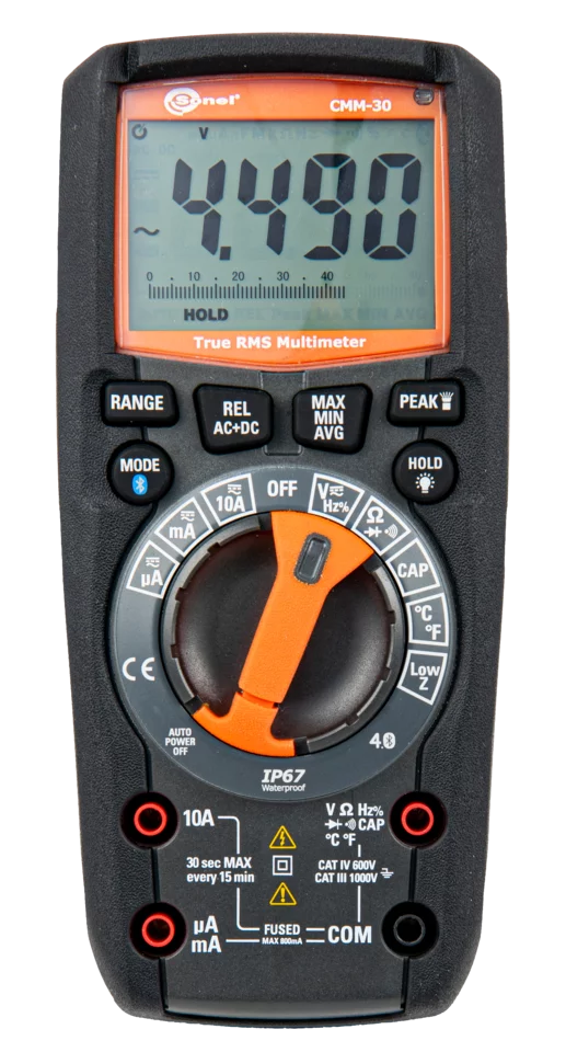MULTIMETR PRZEMYSŁOWY SONEL CMM-30 - WMGBCMM30 - SONEL