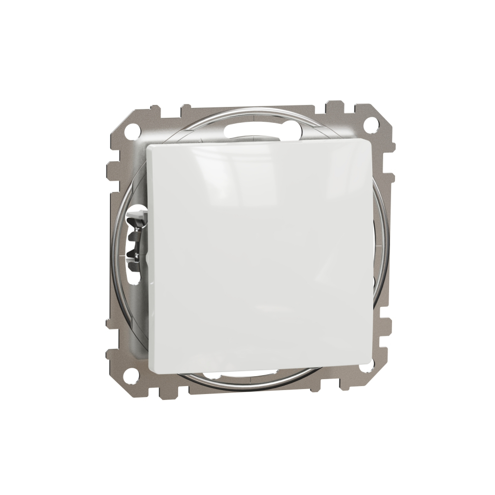 ŁĄCZNIK KRZYŻOWY POJEDYNCZY 10AX 250V BIAŁY SEDNA DESIGN - SDD111107 - SCHNEIDER ELECTRIC