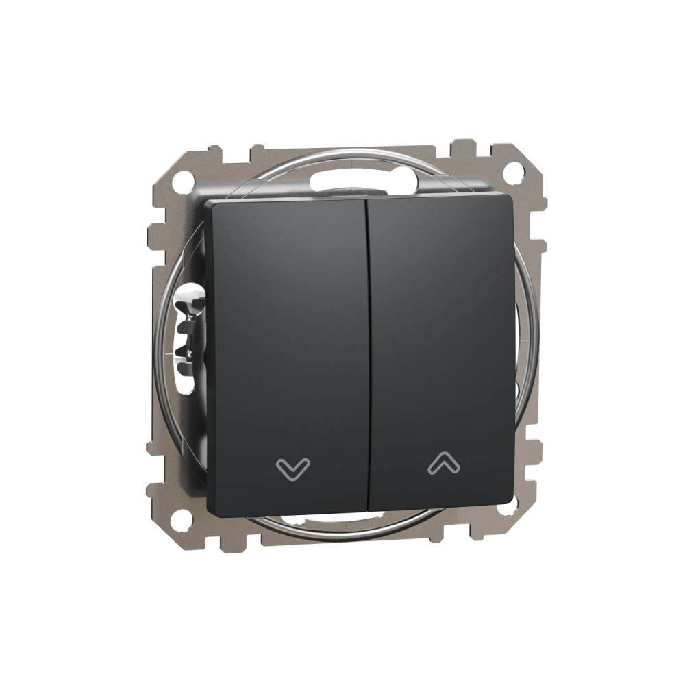 ŁĄCZNIK ŻALUZJOWY 10AX CZARNY ANTRACYT SEDNA DESIGN - SDD114104 - SCHNEIDER ELECTRIC