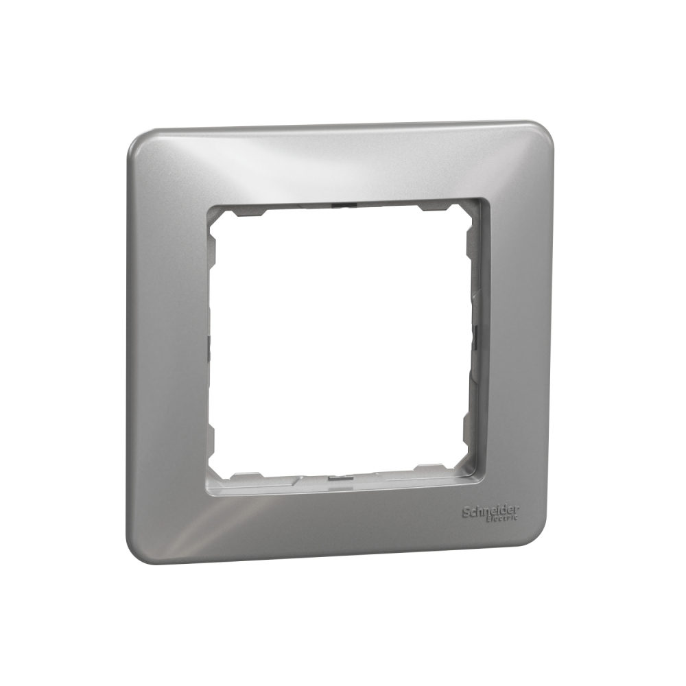 Ramka 1-krotna, srebrne aluminium Sedna Design - SDD313801 - SCHNEIDER ELECTRIC