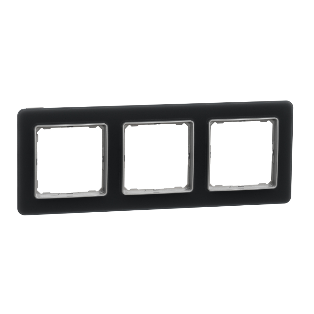 Ramka 3-krotna, szkło przydymione Sedna Elements - SDD362803 - SCHNEIDER ELECTRIC