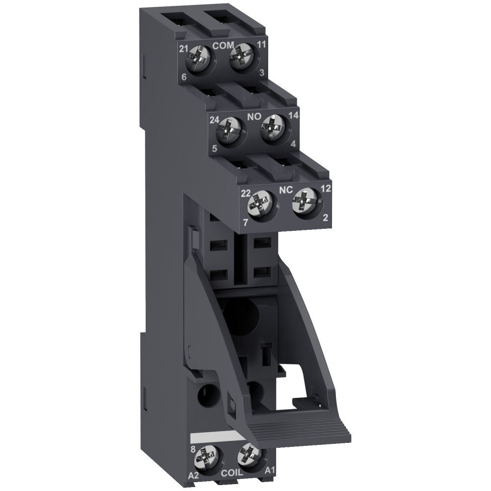 Zelio Relay Gniazdo RGZ, 2 C/O 5A, 250 V - RGZE1S48M - SCHNEIDER ELECTRIC