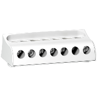 Dodatkowa szyna N Acti9 7 otworów 100A - LGYN1007 - SCHNEIDER ELECTRIC