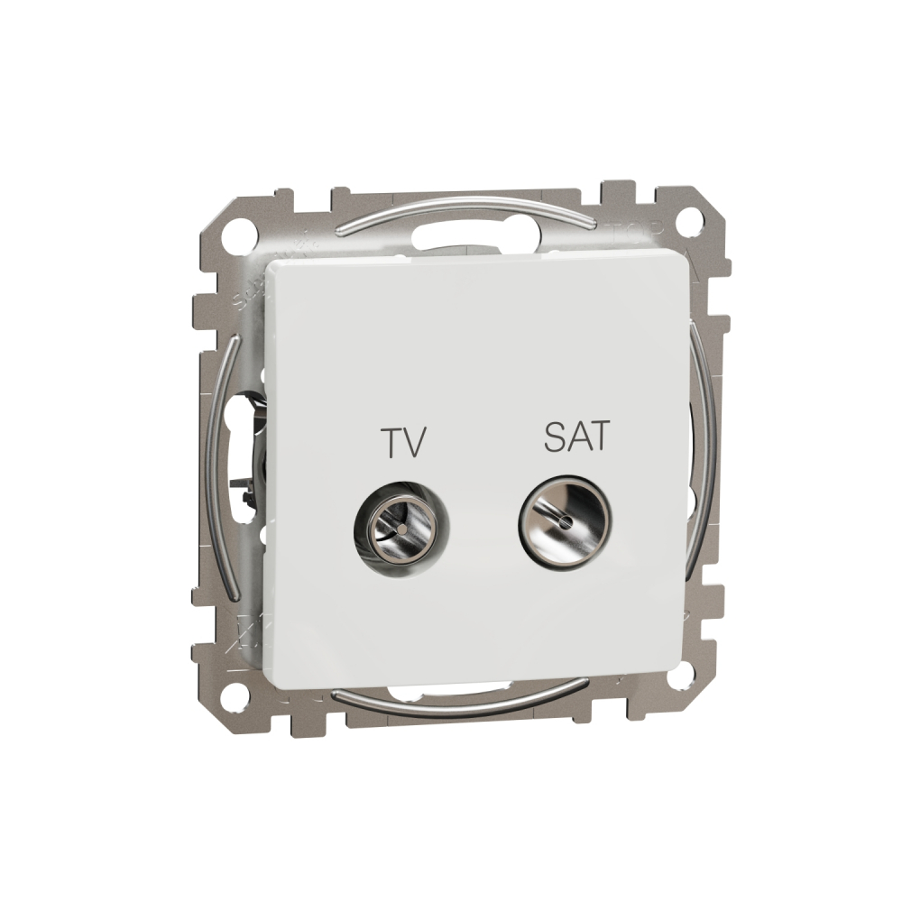 Sedna Design, Gniazdo TV/SAT końcowe (4dB), białe - SDD111471S - SCHNEIDER ELECTRIC