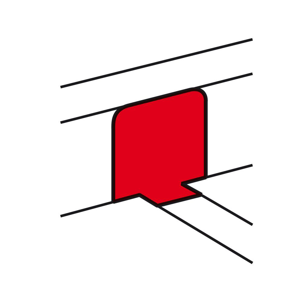 ROZGAŁĘZIENIE NADPODŁOGOWE POKRYWA 85/105 X 80 DLP - 010772 - LEGRAND