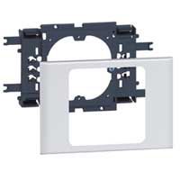 UCHWYT OSPRZĘT FI 60, 1 MECHANIZM POKRYWA 85 ALU DLP - 011167 - LEGRAND