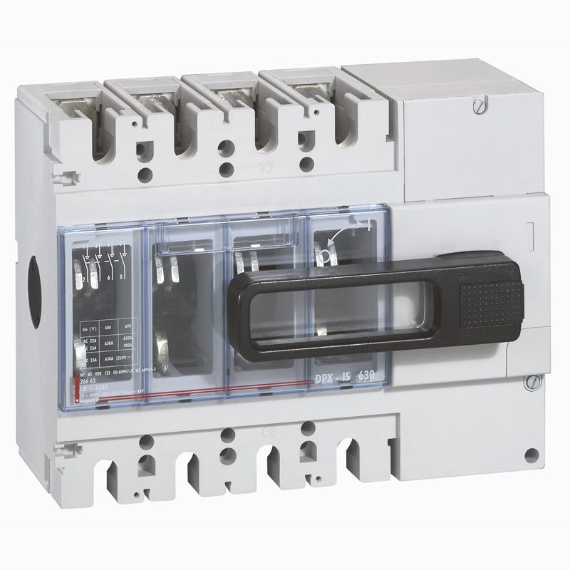 ROZŁĄCZNIK 630A 4-POLOWY WYZWALACZ FRONTOWY DPX-IS 630 - 026675 - LEGRAND