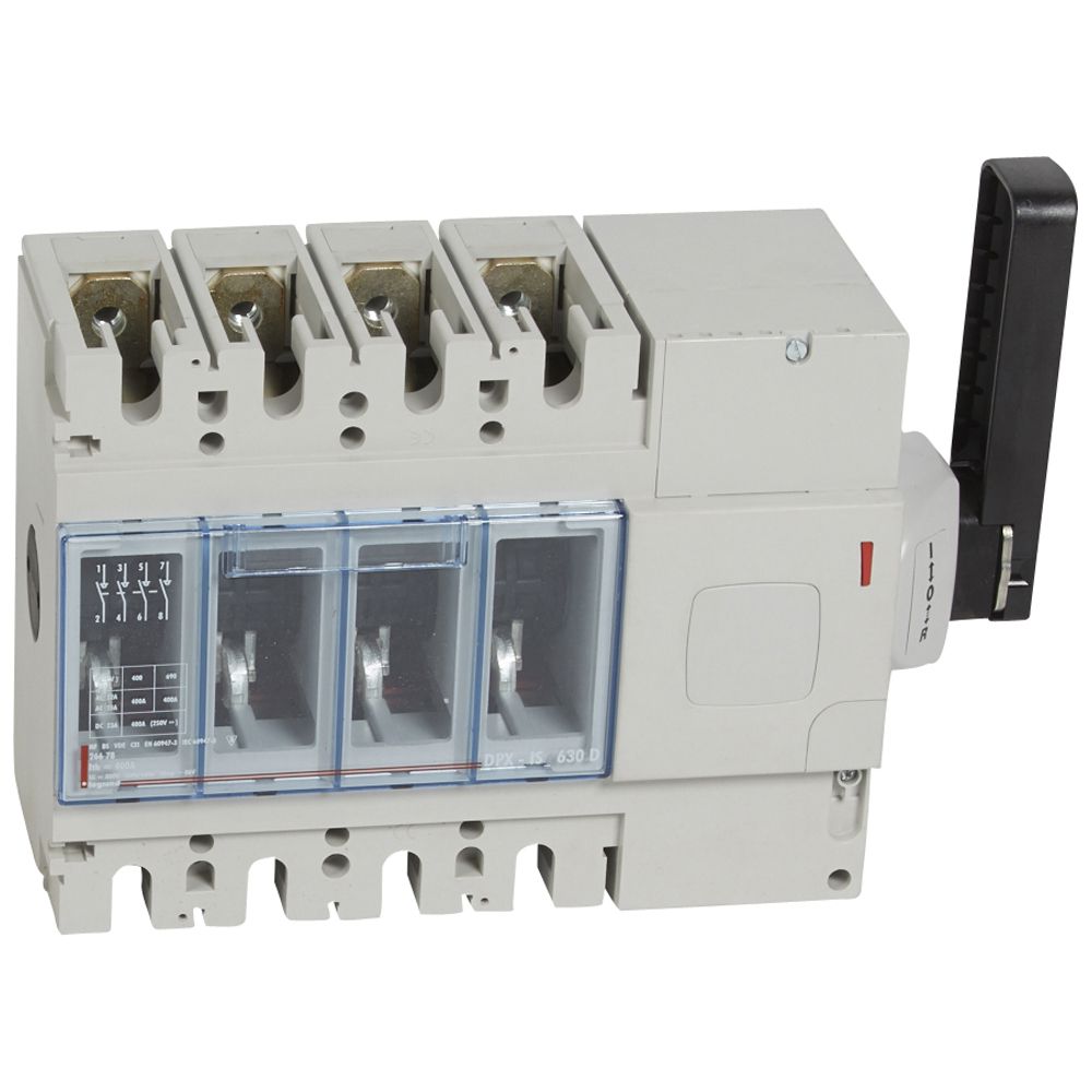 ROZŁĄCZNIK 400A 4-POLOWY WYZWALACZ BOCZNY PRAWY DPX-IS 630 - 026678 - LEGRAND