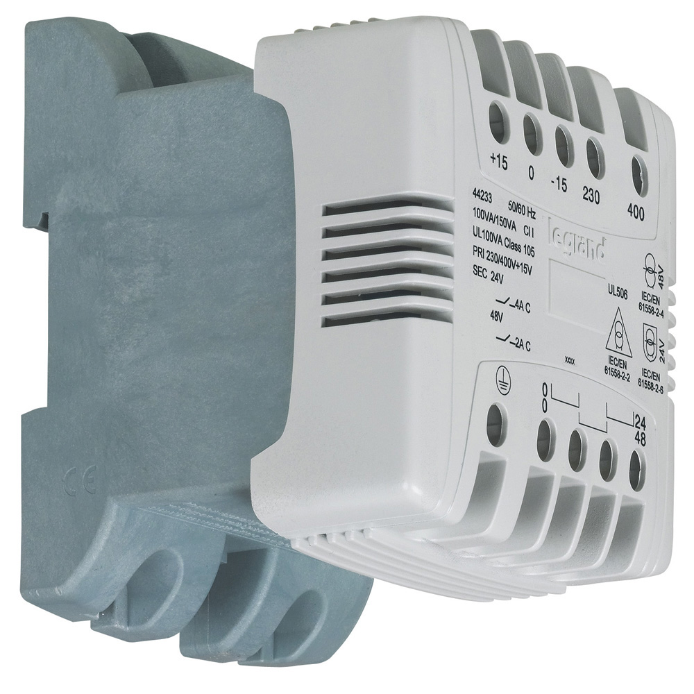 TRANSFORMATOR Z FILTREM 230/400-24/48 100 VA - 044233 - LEGRAND