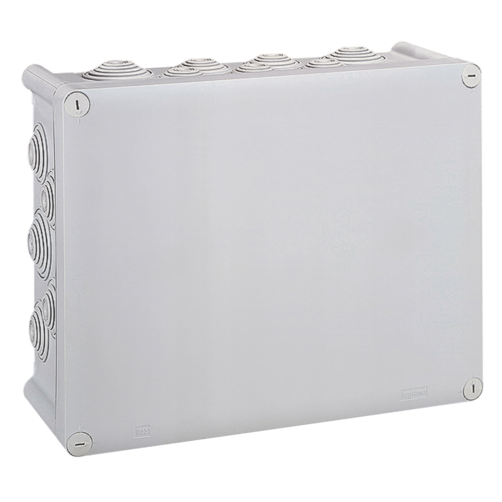 PUSZKA PROSTOKĄTNA Z PRZEPUSTAMI 360X270X124 MM PLEXO55 - 092092 - LEGRAND