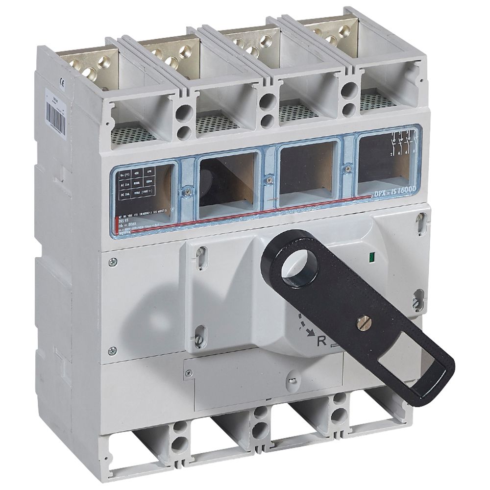 ROZŁĄCZNIK DPX-IS 1600 4-POLOWY 800A WYZ. - 026595 - LEGRAND