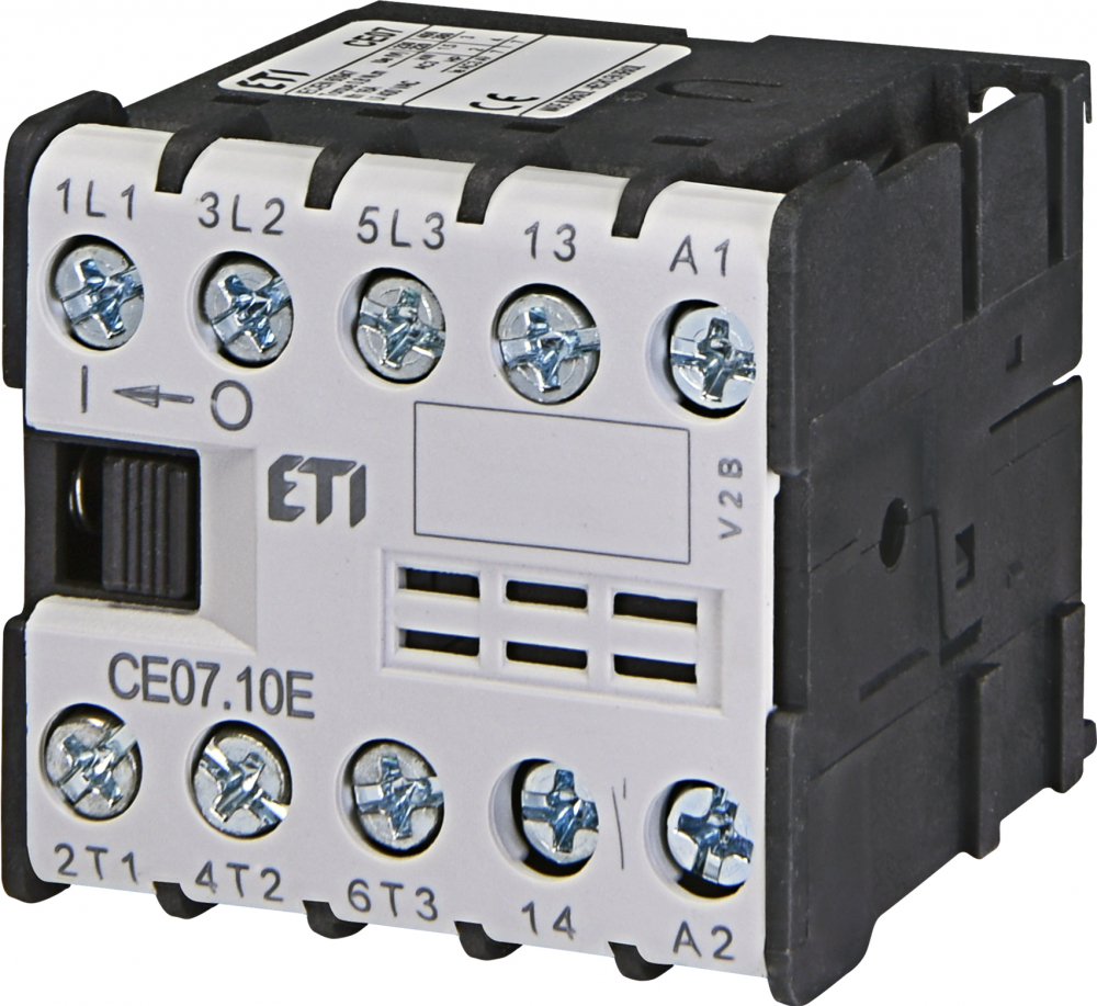 STYCZNIK SILNIKOWY-MINI CE07.10-110V-50/60HZ - 004641022 - ETI
