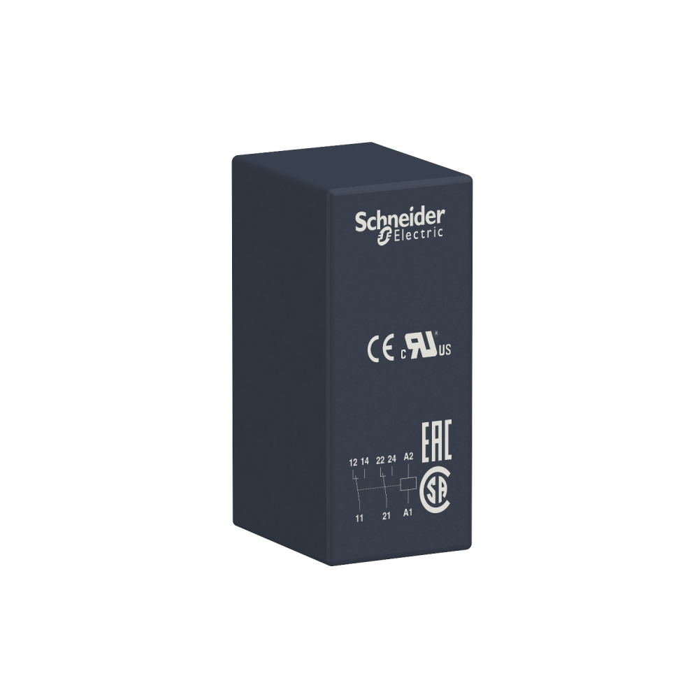 PRZEKAŹNIK INTERFEJSOWY 2C/O 8A 24VAC. - RSB2A080B7 - SCHNEIDER ELECTRIC