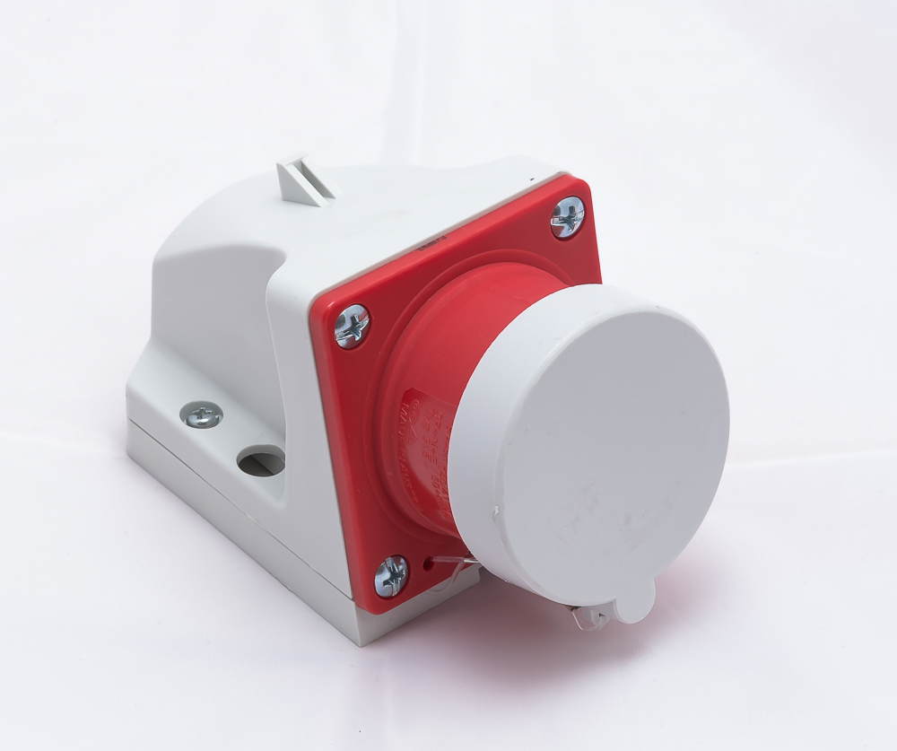 WTYCZKA 16A 3P+Z 400V ODBIOR. Z ZATYCZKĄ IP44 - 514-6t - PCE