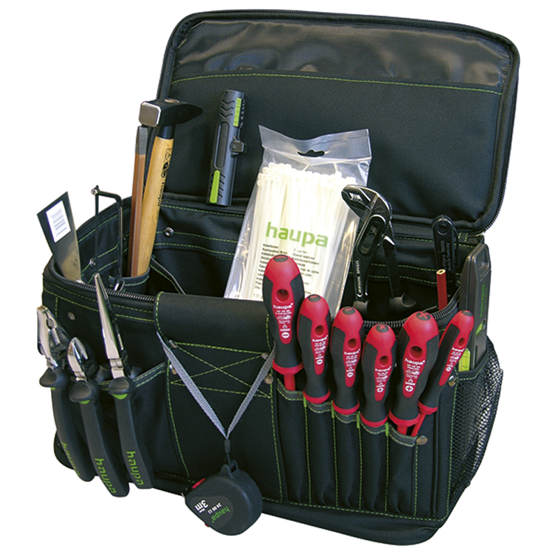 TORBA NARZĘDZIOWA "TREND BOX" 21 ELEMENTÓW - 220550 - HAUPA