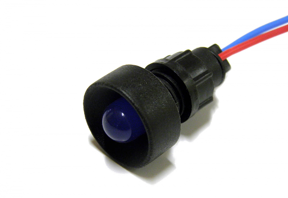 Klp10B/24V Kontrolka diodowa, klosz 10 mm, 24V niebieski - 84410003 - SIMET